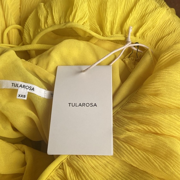 TULAROSA Nola Dress in Vibrant Yellow Size XXS from REVOLVE - Picture 5 of 7